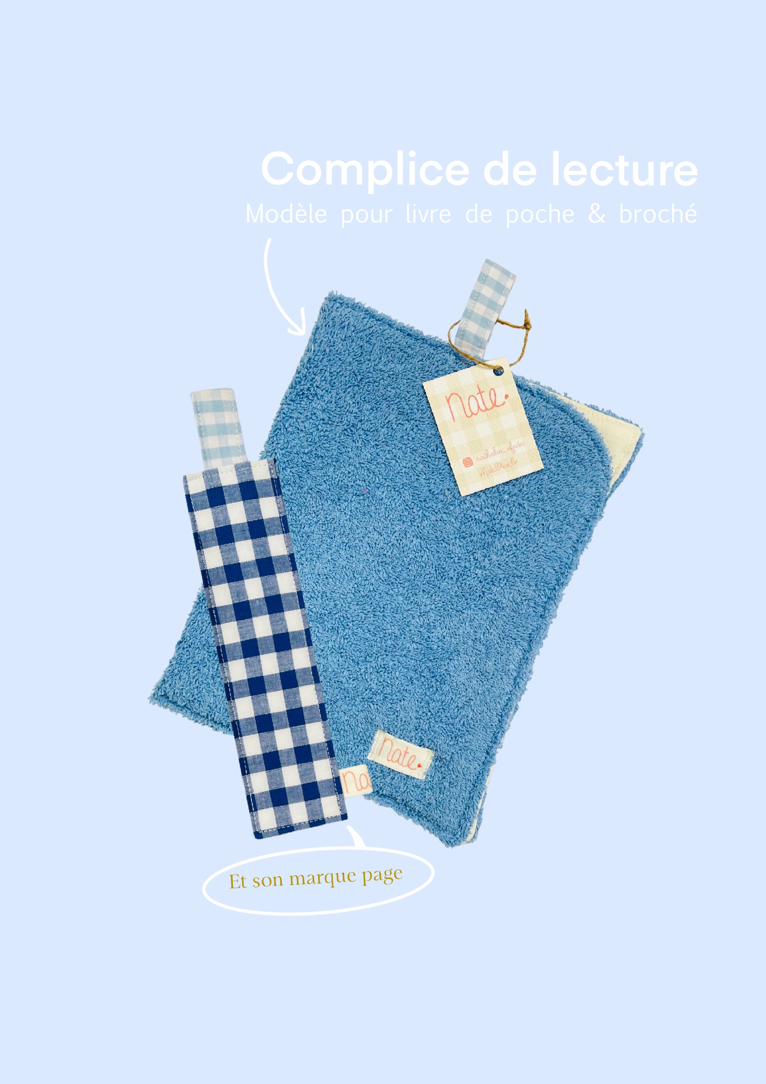 L’Étui à livre et son marque page