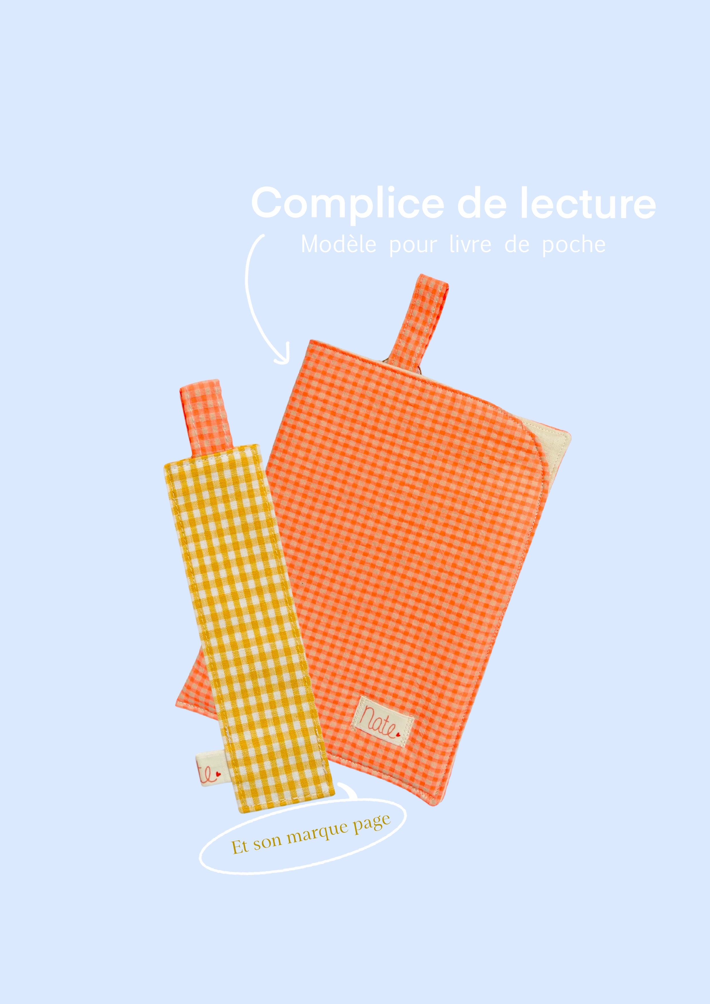 L’Étui à livre et son marque page