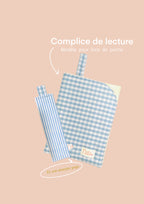 L’Étui à livre et son marque page