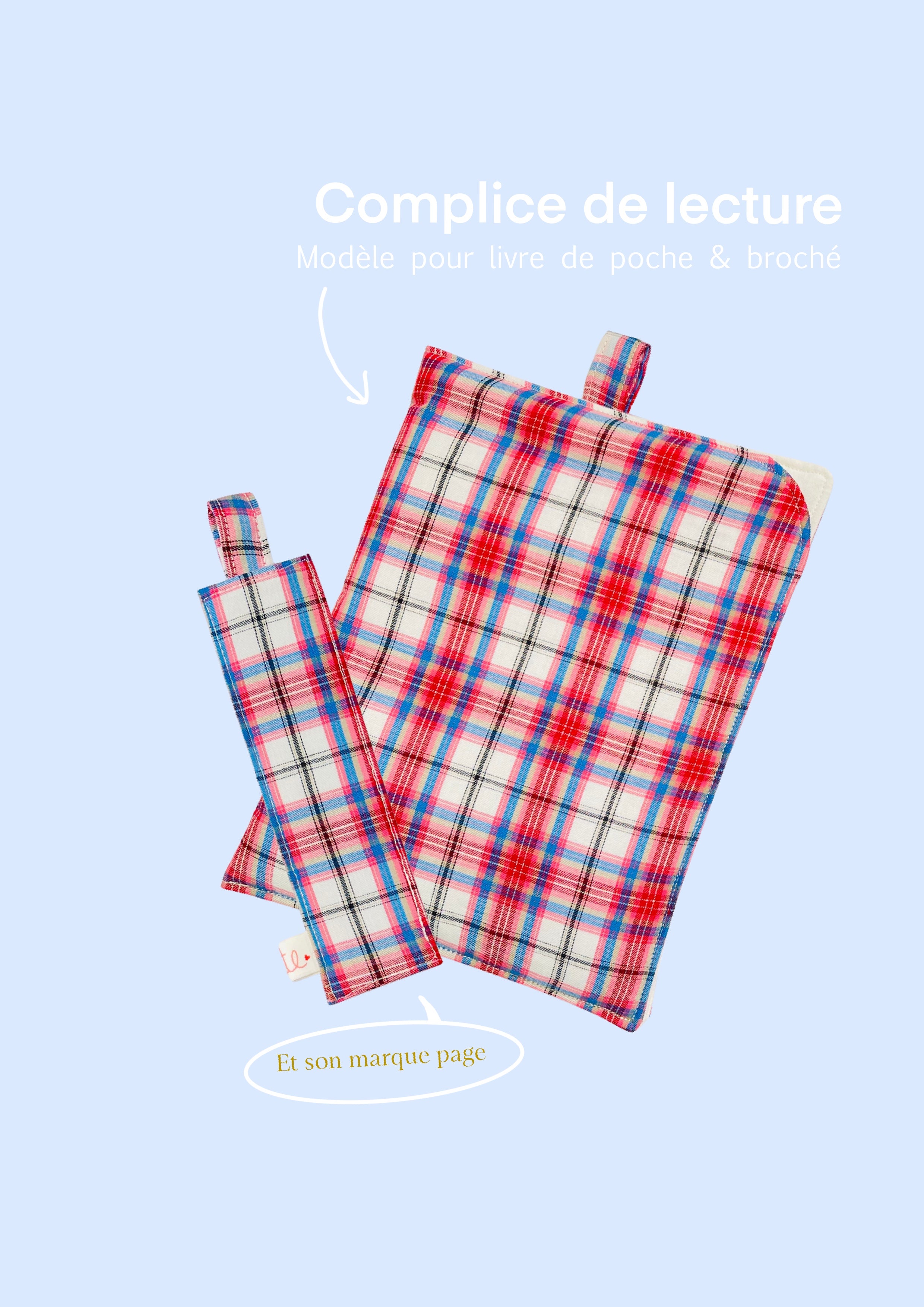 L’Étui à livre et son marque page