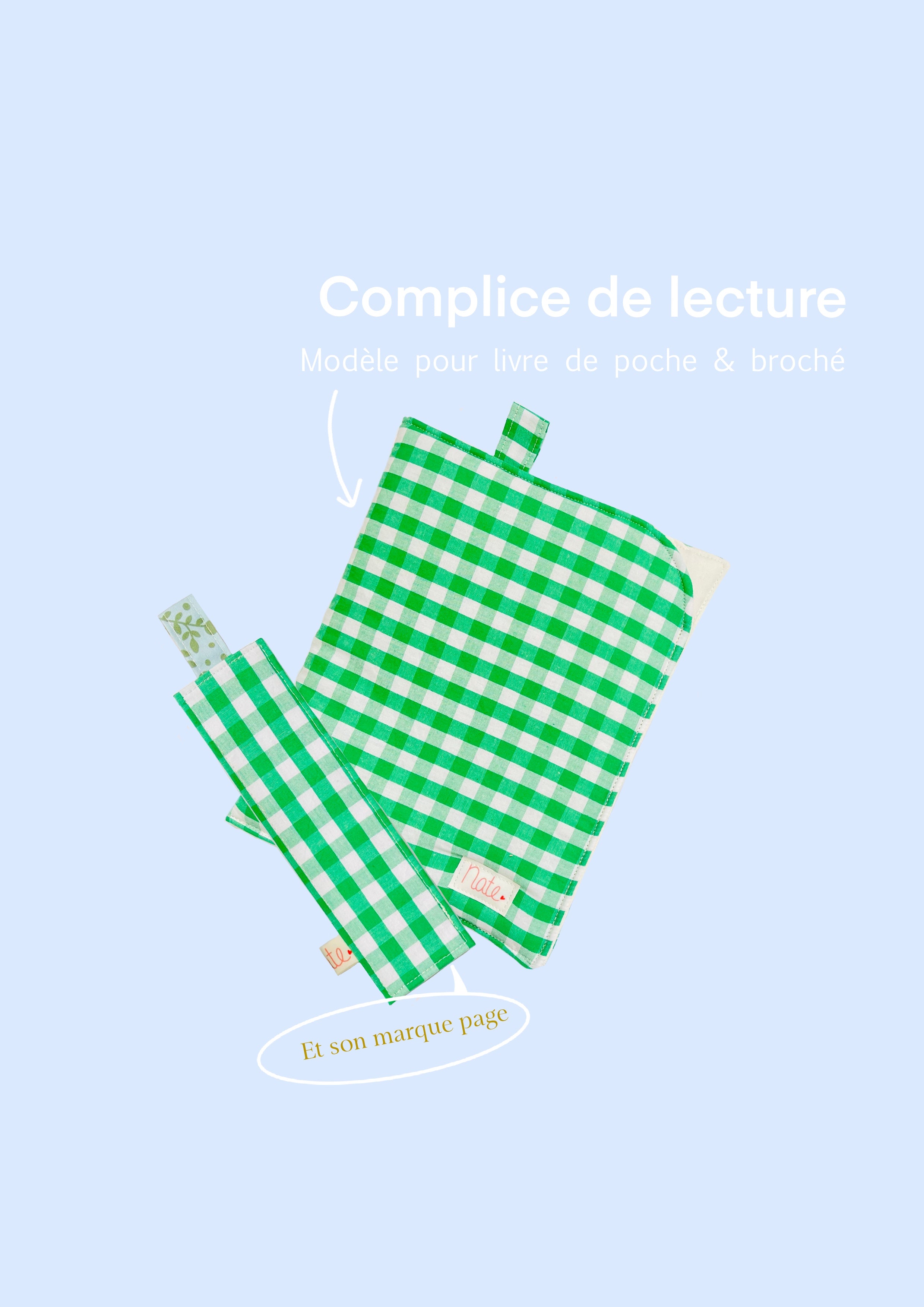 L’Étui à livre et son marque page