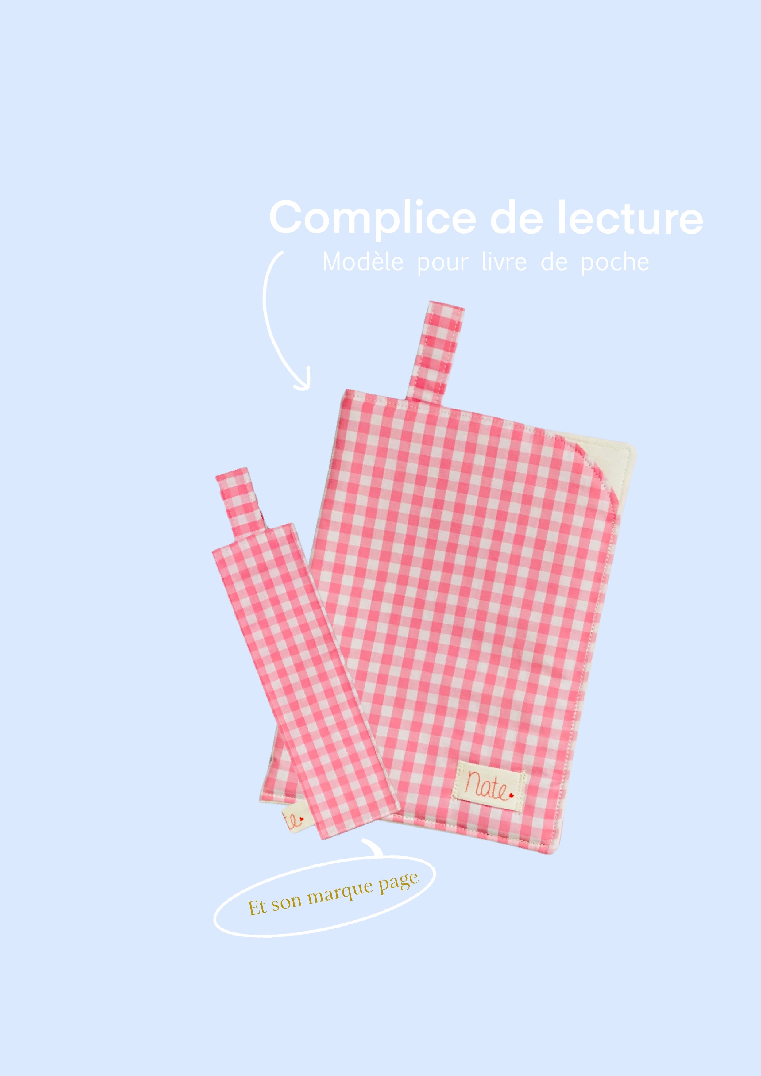L’Étui à livre et son marque page