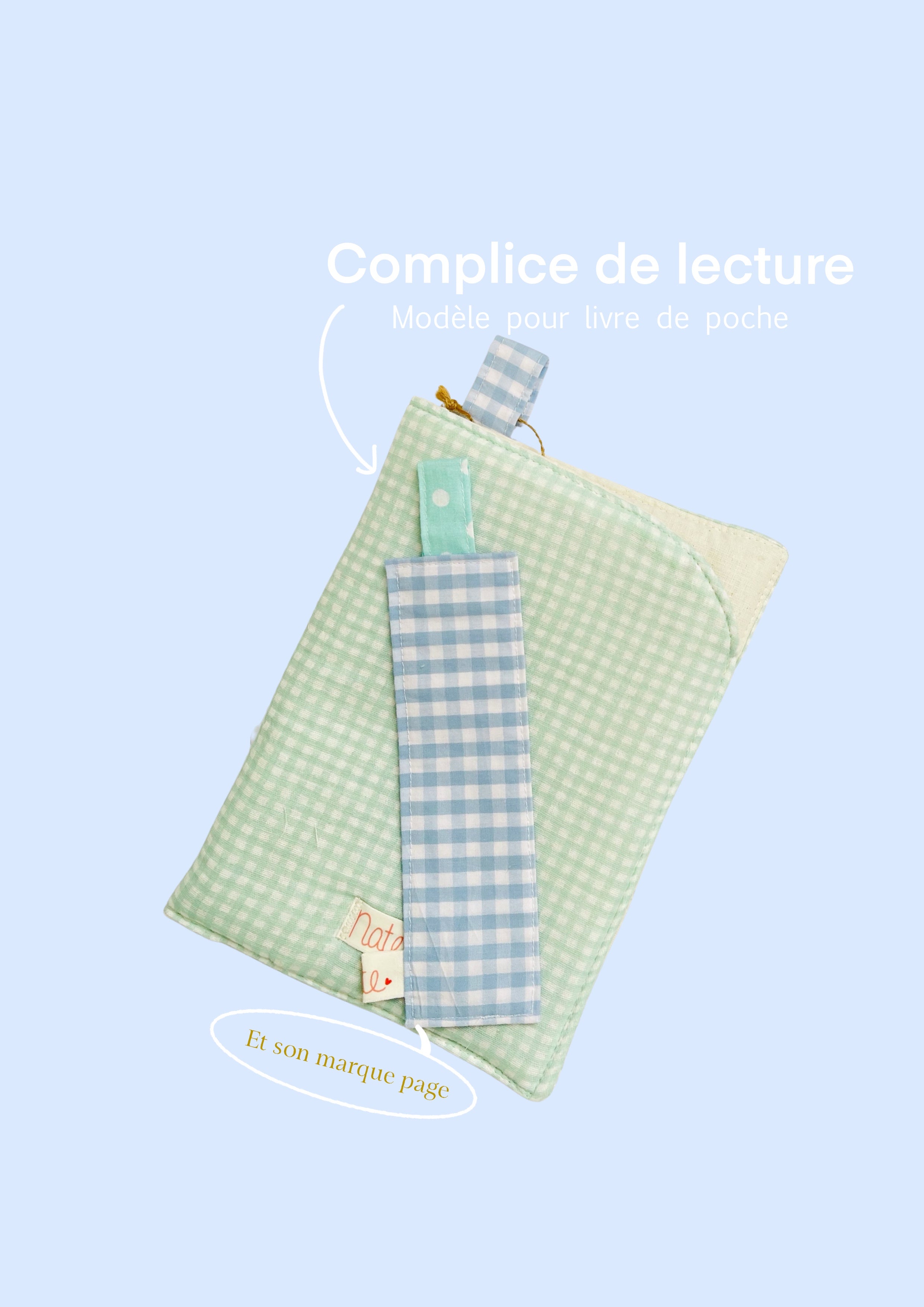 L’Étui à livre et son marque page