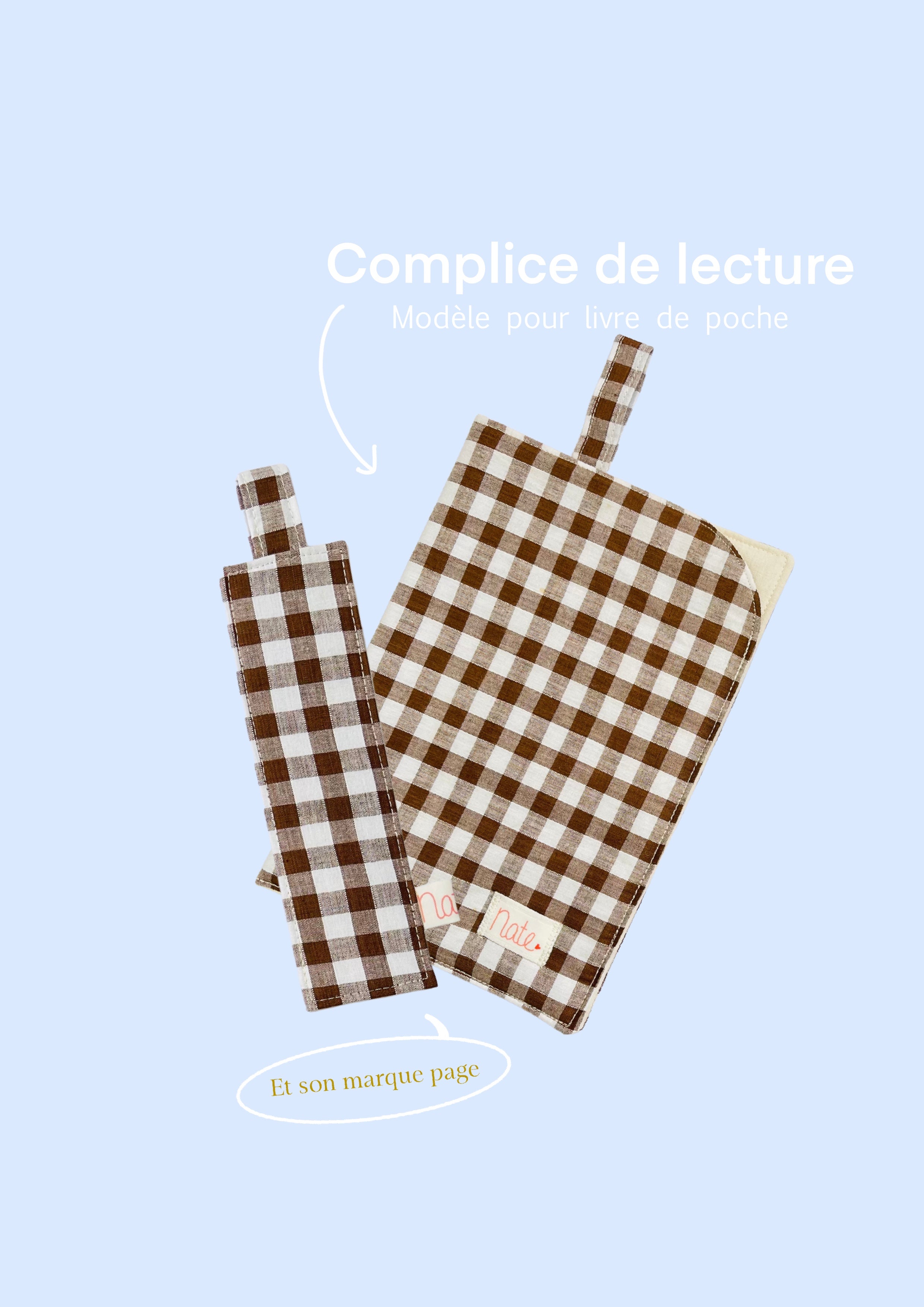 L’Étui à livre et son marque page