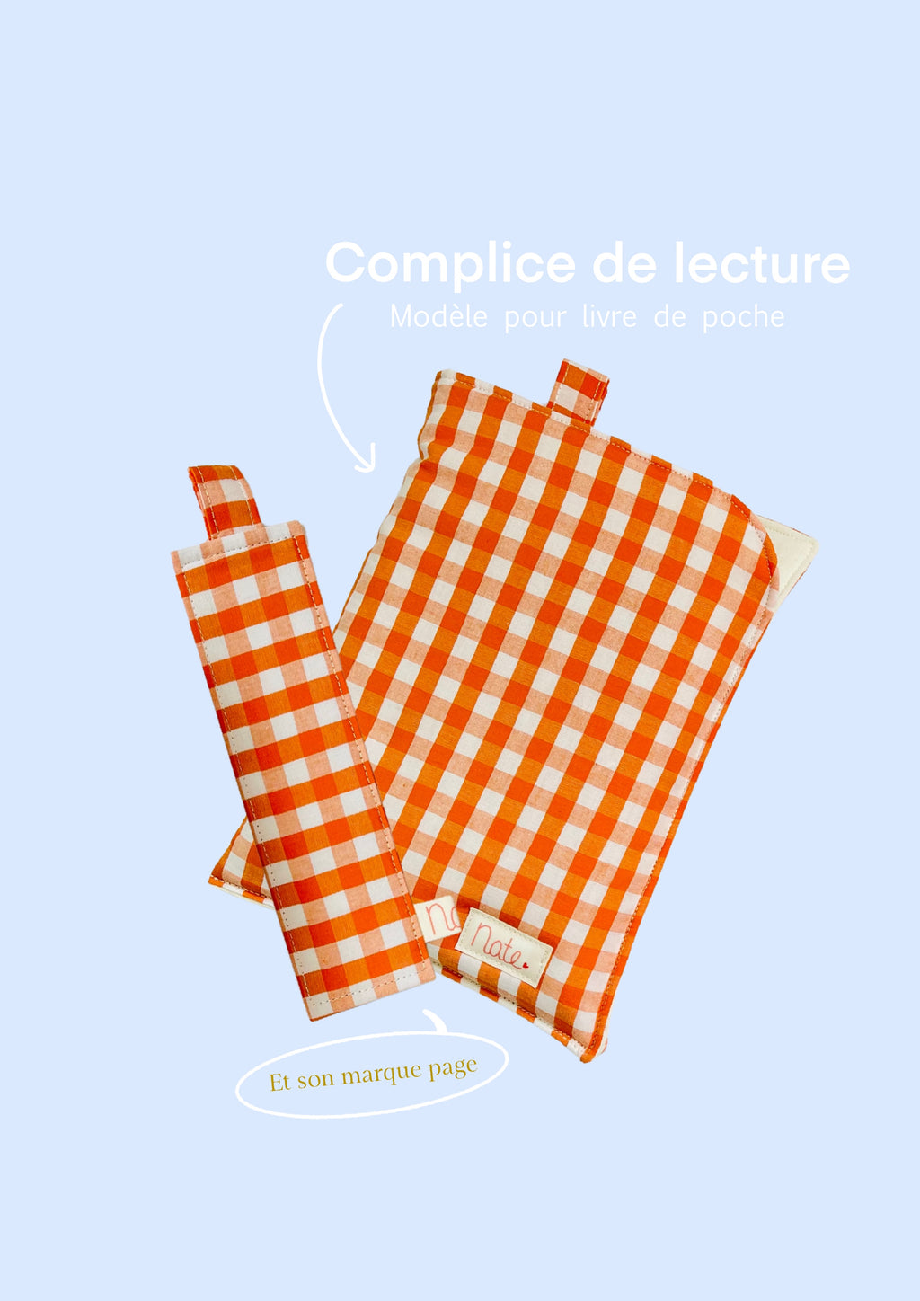 L’Étui à livre et son marque page