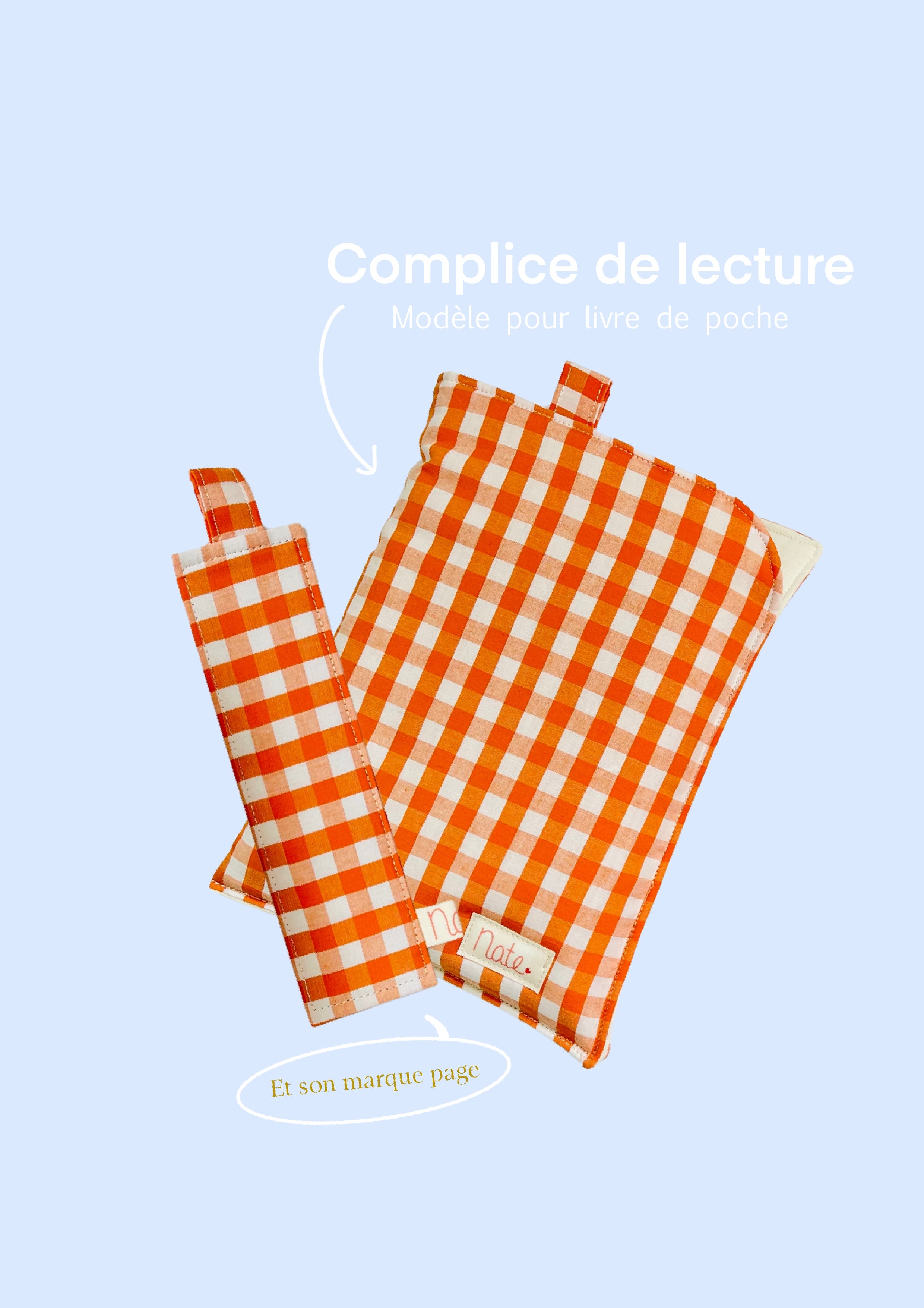 L’Étui à livre et son marque page