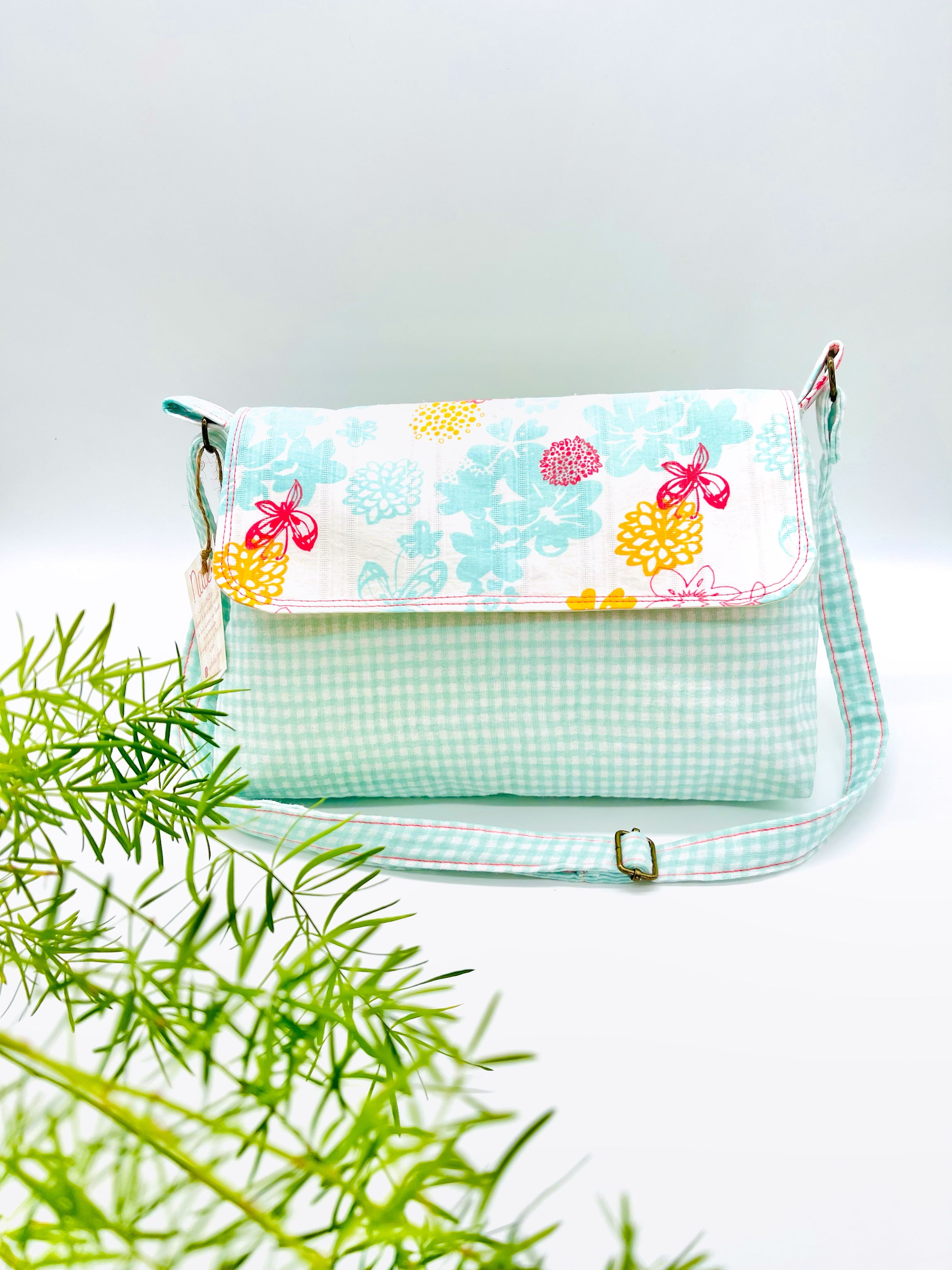 sac "FLEURINE" et son porte clés assorti